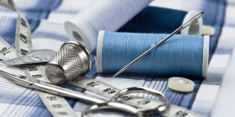 Reparaturen von Textilien