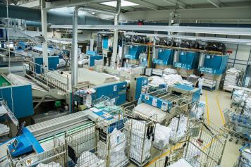 Zentralwäscherei Chur - Betrieb